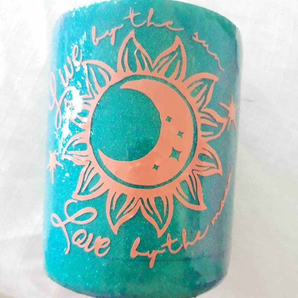 Sun and Moon Wine Tumbler